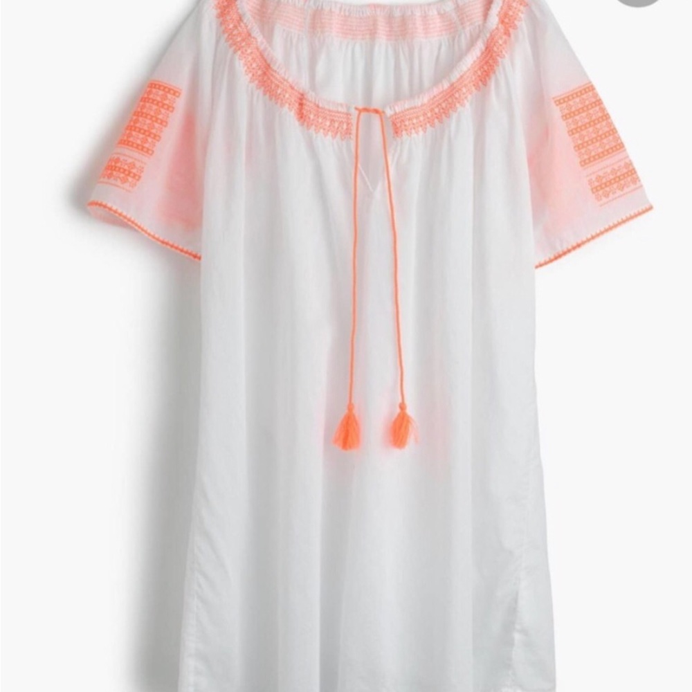 J Crew cover-up cotton voile